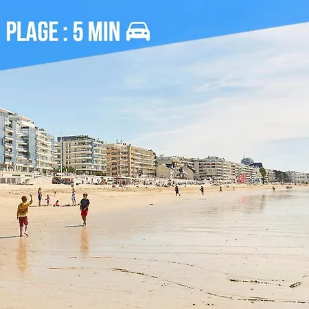 Apartment La Baule Terrasse - Cuisine - Calme - Wifi - Parking Gratuit